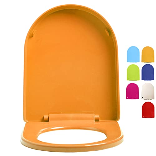 D-Form WC Sitz, Toilettendeckel mit Absenkautomatik und Quick-Release...