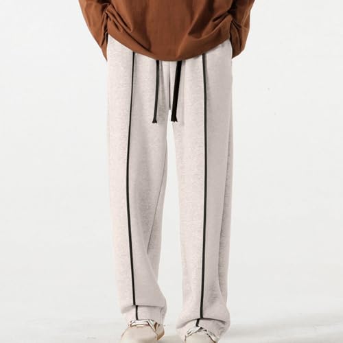 Image of GRECIILOOKS Men's Loose Mid Rise Casual Trousers Pants | Regular | Sports Stylish Track Pant | Sweatpants (Available in Plus Size)