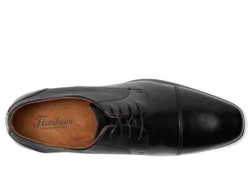 Florsheim Jackson Cap Toe Oxford Formal Shoe for Men - Leather Upper with Man-Made Lining, Snipped Toe, and Blind Eyelets3