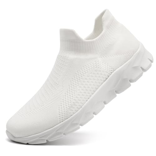 Image of Womens Shoes Running Walking Sneakers Slip On Sport Outdoor Casual Tennis Workout AthleticGym Shoes Lightweight Comfortable Fashion Fitness Shoes