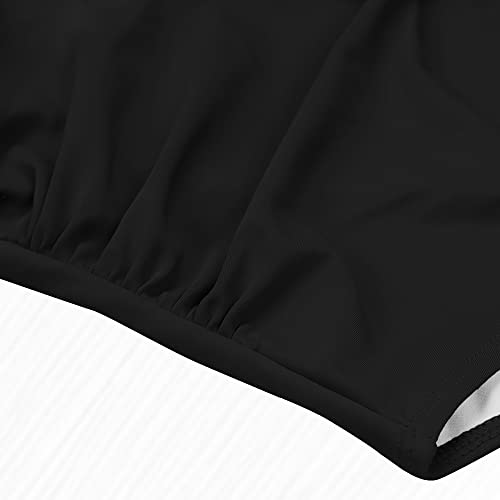 image for Eomenie Women's One Piece Swimsuits Tummy Control Cutout High Waisted 