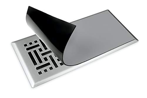 Cozy Livin -Grey Magnetic Vent Covers - Super-Strong Magnet - 5.5 x 12 (3 Pack) - Fits Standard Air Vents-Registers-Floor Vents-AC Vents-HVAC Vents-Furnace Vents- Use on Floors, Walls, Ceilings, RV