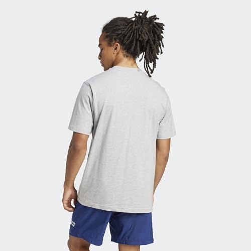 Image of adidas Mens T-Shirts | M LIN SJ T | Grey |
