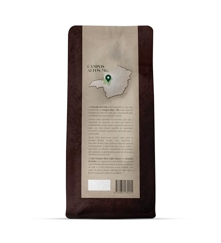 Café Especial em Grãos, 1Kg, Café Campos Altos, Torra Fresca, 100% Arábica, Direto da Fazenda