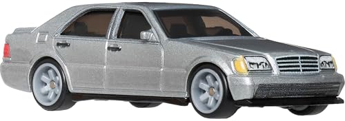 Image of Hot Wheels Cars, Premium Fast & Furious 1:64 Scale Mercedes Benz 500 Sel Die-Cast Car for Collectors Inspired by Fast & Furious Movie Franchise, JHW67