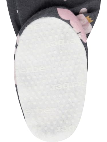 Image of Gerber Baby Girls 2-Pack Footed Pajamas