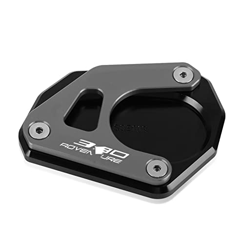 Coussin de plaque béquille moto 390 Adventure avec base élargie antidérapante