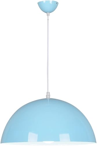 Miniatura 9 de Lámpara de araña de techo, lámpara colgante de cúpula rústica Industrail de 23.6 in, pantalla de metal grande, lámpara colgante de granero grande,