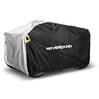 Neverland Quad Abdeckplane ATV Abdeckung,Wasserdicht Innen und Außen Verwendbar Abdeckung für Quad Cover Winter mit Winddichte Schnalle Schneesicher Hagelsicher Staubdicht Quadplane 256 * 110 * 120cm