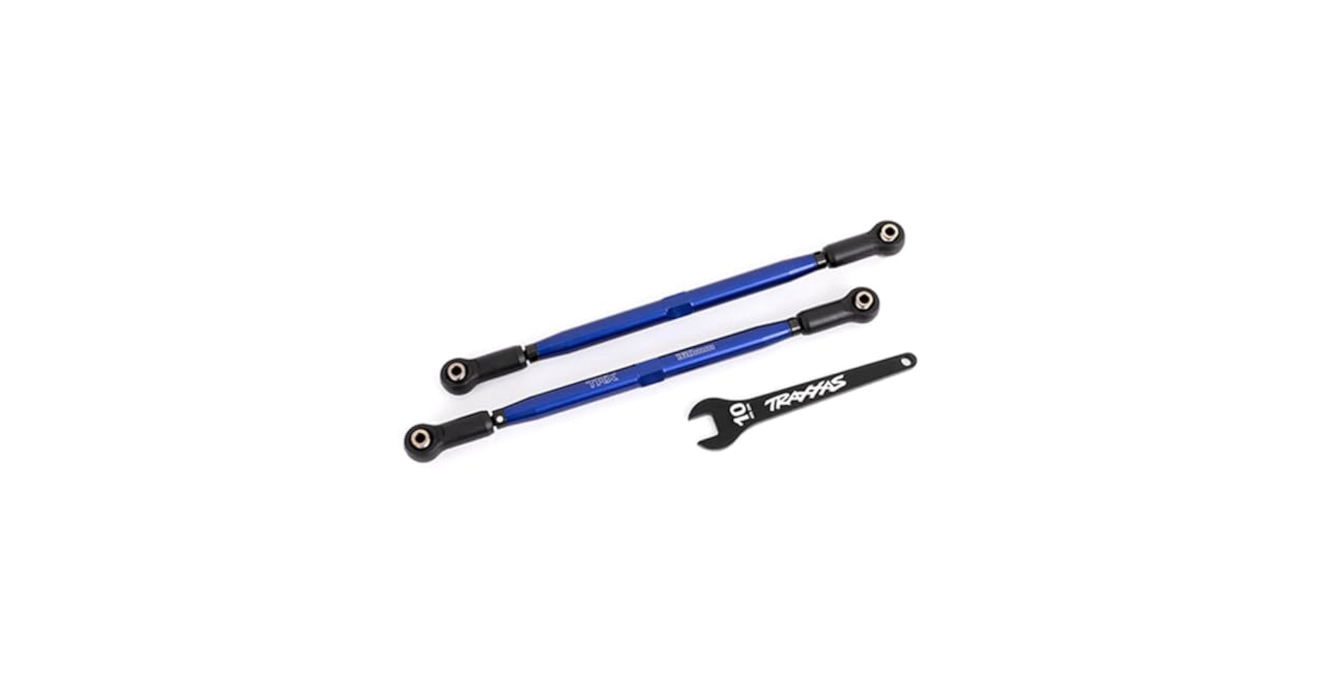 【lax887】 Amazon.com: Traxxas 7897X Blue Anodized Toe Links, 7075-T6