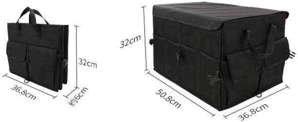 専用カスタマイズ多機能大容量折りたたみ式ボックスダッジ・ダート 2013～2016用車のトランク折りたたみ式収納ボックス [並行輸入