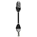 Detroit Axle - 4WD Front Right CV Axle for 2014 2015 2016 2017 Jeep Patriot Compass Passenger Side CV Axle Shaft Assembly Replacement