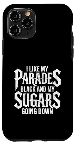 I Like My Parades Black And My Sugars Going Down Emo Goth �X�}�z�P�[�X iPhone 11 Pro �p