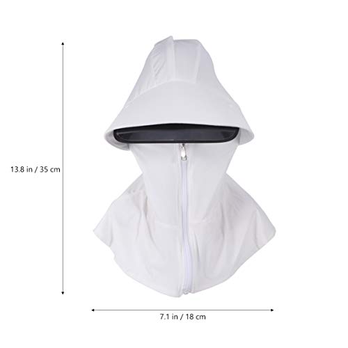 ARTIBETTER Chapéu de Sol de Aba Com Protetor Facial Ajustável Polaina para O Rosto Lenço Bandana Pro