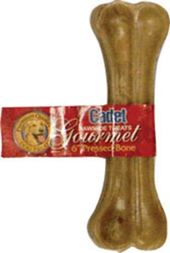 Costless Pet Treats Pressed Bone - 6 inches, 1-Count (Pack of 10)