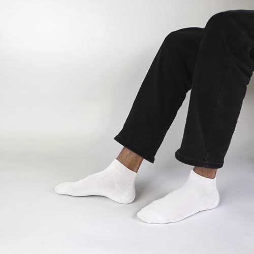SERISIMPLE Thin Viscose Bamboo Low Cut Ankle Socks Men Breathable Sock Comfort Cool Softy Lightweight Sock 5 Paris4