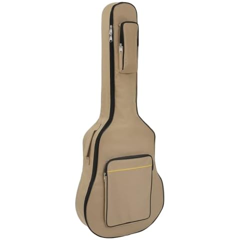 TRIXES Sacoche de Guitare Beige Cover
