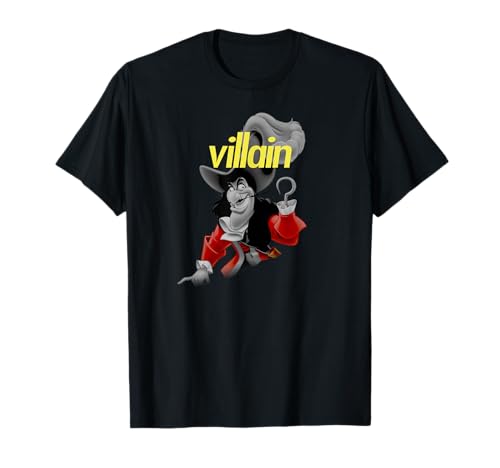 T-shirt Peter Pan Disney vanille vêtement imprimé Hook haut coton pour homme et femme