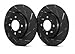 EBC USR7615 Brake Rotors - USR Slotted Rotors