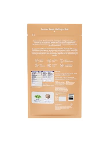 Image of Maiva Pro | Plant Protein Isolate - Classic Unflavoured - 40gm (Pack of 5) | 30g Protein, 6.5g BCAA | All Essential Amino Acids | Gut Friendly, Easy to Digest | Vegan, Dairy Free, No Preservatives