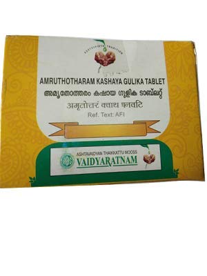 See full amazon price history chart for Vaidyaratnam Amruthotharam Kashaya Gulika 100 Tablets| Ayurvedic Products | Ayurveda Products | Vaidyaratnam Products Vaidyaratnam Amruthotharam Kashaya Gulika 100 Tablets| Ayurvedic Products | Ayurveda Products | Vaidyaratnam Products (B08KDRTMH1) Amazon Price History, Amazon Price Tracker