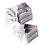 Photo Gallery ultechnovo 4 pezzi per torte in acciaio inossidabile stampo antiaderente per dolci facile da smontare e pulire utensili da forno per cucina domestica e professionale Photo Gallery ultechnovo 4 pezzi per torte in acciaio inossidabile stampo antiaderente per dolci facile da smontare e pulire utensili da forno per cucina domestica e professionale
