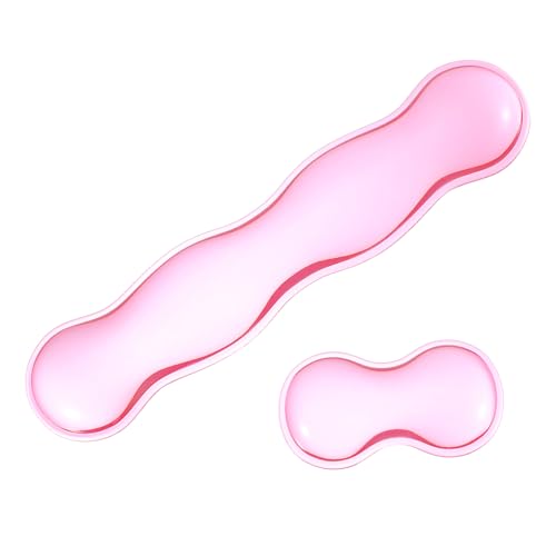 Repose-poignet ergonomique PATIKIL en gel de silicone anti-douleur pour souris de bureau
