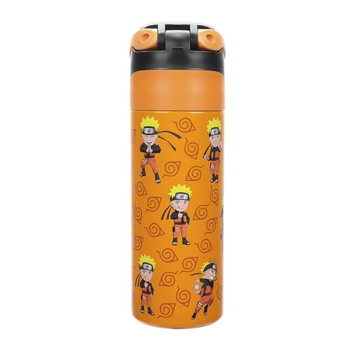 Image of Naruto Khargo 24 Oz. Stainless Steel Tumbler With Flip-Top Lid