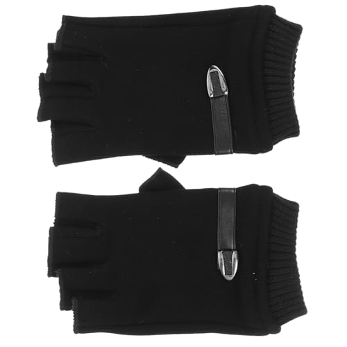 TOYANDONA Men's Outdoor Sport Gloves Breathable Mesh Back Nonslip Grip Adjustable Wrist Strap for Biking Cycling Fishing Gloves