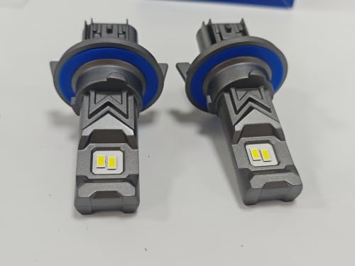 Image of Marsauto M1C H13 /9008 40000LM Fanless LED Bulbs, 6500K | 1:1 mini size, plug & play, fits Ford F-150 Chevy Silverado, IP68 waterproof, 5-min install