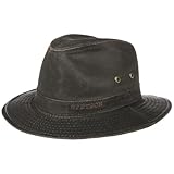 Stetson Ava Traveller Chapeau Style Vintage Protection UV Bande en Tissu Homme Ete Hiver