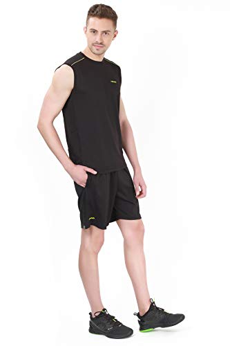 Image of Head HMS-503 Polyester Tennis Apparel, X-Large (Black)