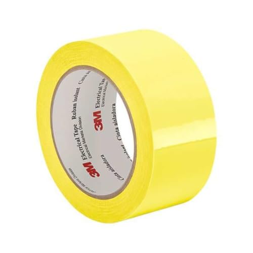 Image of 3M 1318-1Y Yellow Electrical Tape, 2 inch Width x 72 ydSlength (1 roll)