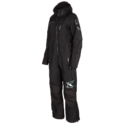 KLIM Womens Shredsa One-Piece Non-Insulated Gore-Tex Snowmobile Suit Size Large - Black - Cosmic