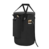 SIRUITON Propane Gas Tank Bag Fits Standard 20 lb Tank Cylinder, Heavy Duty 600D Oxford Travel Trailer Propane Tank Cover,1Storage Pockets, Ventilated with 2 Holes, Water & Wear-Resistant.