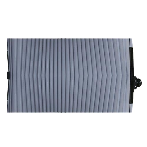 Samuliy Parasol de acordeón para parabrisas | Parasol para parabrisas para protección UV – Parasol extragrande para coche, parabrisas delantero y trasero para comer, tomar una siesta