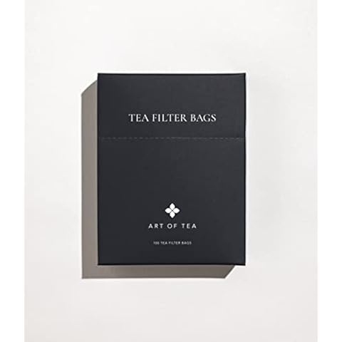 Art of Tea | Filter Bags 4" by 3.5"| Single Use | 100 Count | Works With Coffee or Tea Cover