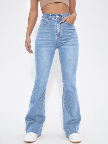 Image of Aahwan Women's & Girls' Solid Black Low Waist Ripped Distressed Mom Fit Stretch Denim Jeans(KV-255)
