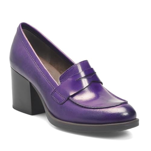 Image of SHODENSE Women Vintage Chunky Heel Loafers Pumps Platform Round Closed Toe Oxford Shoes Burnished Patent Matte Suede Slip On Dress Loafer Block Stacked Heels Office Formal Work Business 4-11 M US