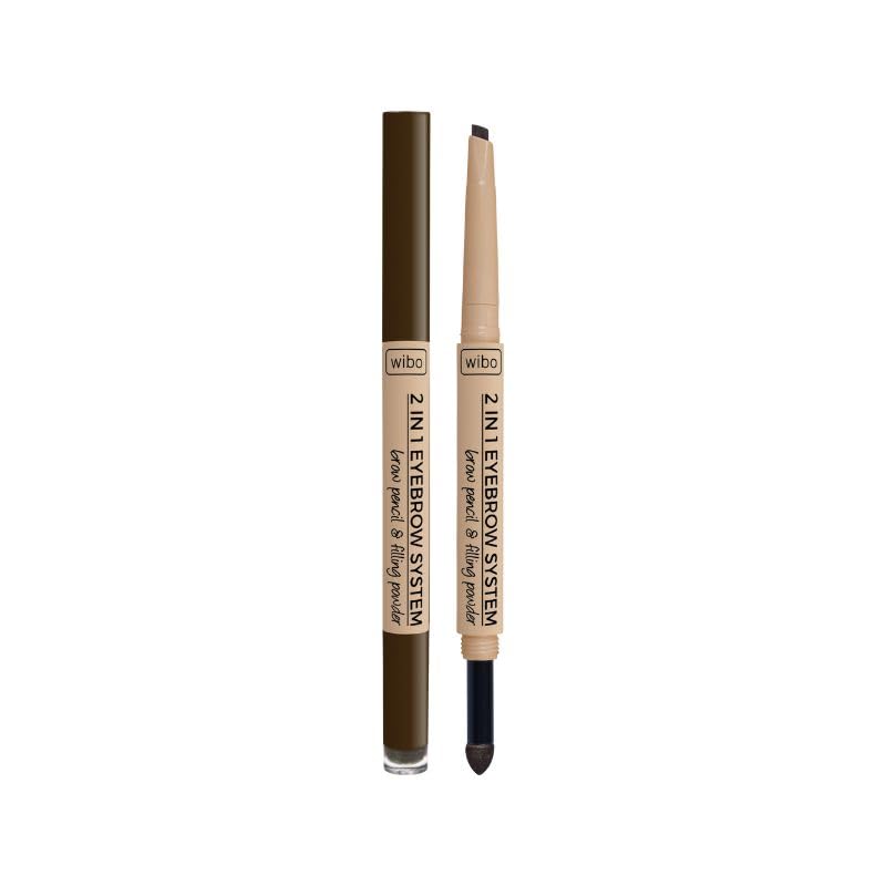 WIBO. Lapiz de Cejas 2 in 1 Eyebrow System nr 3