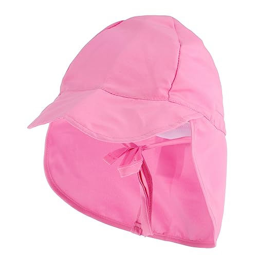VALICLUD Boys and Girls Sun Hat Lightweight Portable Sun Protection Hat for Girls Pink