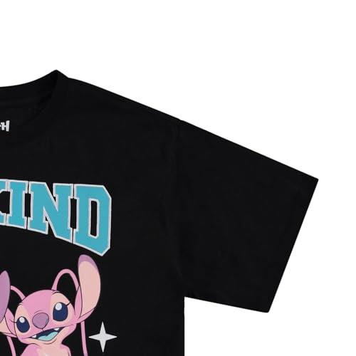 Disney Ladies Lilo and Stitch Shirt - Ladies Classic Lilo and Stitch Tee Lilo and Stitch T-Shirt (Black, Medium) - image 5