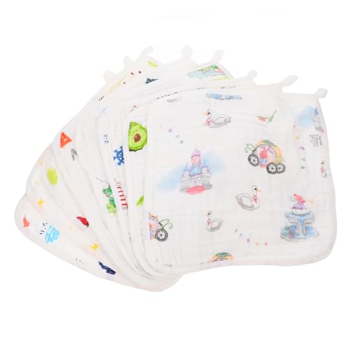 Serviette bébé coton absorbante lingette lavable bain visage nourrisson