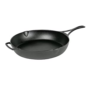 Lodge Cast Iron Blacklock Skillet, Triple Seasoned – 12 in