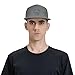Mr Music Bungleship-Hop Style Flat-Brim Sun Hat, Combining Fashion with Sunshade Protection. Gray