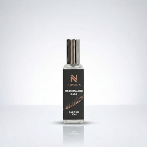 Image of Marshmallow Muse Perfume 20ml for Men & Women | Sweet Gourmand Fruity Floral Fragrance | Long Lasting Perfume Spray | Pocket Perfume for Daily Wear, Travel & Date Nights
