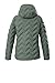 killtec Damen Steppjacke/Funktionsjacke in Daunenoptik mit Kapuze KOW 23 WMN QLTD JCKT, grüngrau, 42, 43305-000
