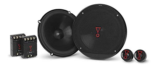 JBL Stage3 607C Sistema de sonido de 2 vías echo auto - Juego de altavoces coche Componentes de 250W JBL Pro Sound con altavoz para coche incorporado de 16 - 17 cm y tweeter