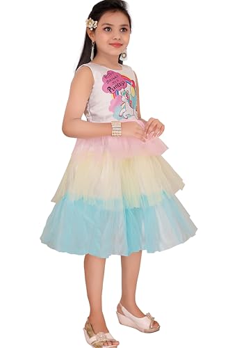 Image of My Lil Princess Girls' Rain Bow Unicorn