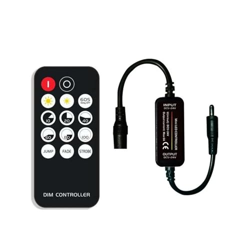 Télécommande de ruban LED et variateur RGBW contre la fatigue visuelle sur écran